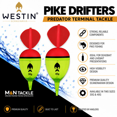Westin pike drifter - westin, deadbait