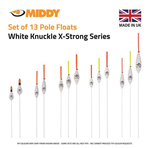 Middy white knuckle - 13, x