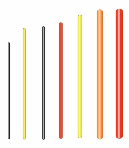 Solid pole float - pole, 50s