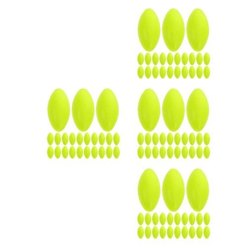 Fishing float beads yellow - float,