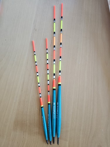 Waggler floats with - , stripey